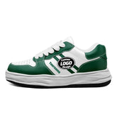 Custom Green White New York Shoes Personalized Sneaker FN032-D020389-28